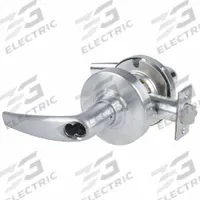 SCHLAGE Door Lockset: Storeroom Lever Locksets, Chrome, ADA Compliant, SFIC (MPN ALX80B ATH 626). Key specifications — Ligature Resistance: Not Ligature-Resistant; Brand: SCHLAGE; Lockset Function ANSI Code: F86; Visual Indicator Message: No Message; Lockset Style: ALX Athens; ADA Compliant: Yes; Finish: Satin Chromium-Plated : Steel.