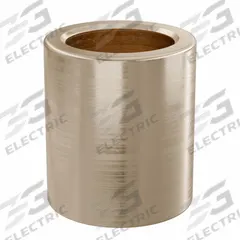 Sleeve Bearing: Bronze, SAE 841, 10 mm Bore, 14 mm OD, 16 mm Lg, 49,938 lb/sq in-fpm Max PV, 10 PK (MPN AAM1014-16B). Key specifications — System of Measurement: Metric; Material Grade: SAE 841; Brand: OILITE.