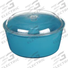 RAYTECH Bowl and Lid Assembly: 8 in Bowl Dia, 4 in Bowl Ht, 3 3/4 in Bowl Wd to Shaft, 23-005. Key specifications — Manufacturer Part Number: 23-005; Brand: RAYTECH; Compatible with Manufacturer Model Number: 23-001.