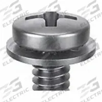 SEMS Screw: Internal Tooth, M3x0.50 Thread Size, 10 mm Lg, Stainless Steel, Passivated, Pan, 10 PK (MPN 1-MPI-3-10). Key specifications — Drive Size: #1.