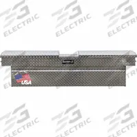BUYERS PRODUCTS Topside Truck Box: Topside Truck Box, Gull Wing Lid Lid, 71 in Overall Wd, Aluminum (MPN 1710413). Key specifications — Color: Silver; Brand: BUYERS PRODUCTS.