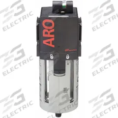 ARO Pneumatic Oil Filter: Coalescing, 1/2 in NPT, 0.3 micron, 197 cfm, 150 psi Max Op Pressure, 2000 (MPN F35342-300). Key specifications — attr110055: 2000; attr110008: ARO.