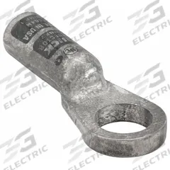 FUSION Lug Starter/Ground: Heavy Wall Lug, Lug, Tin Plated Copper, 4 ga, Gray, 1/2 in Stud Size (MPN 4804H). Key specifications — attr176858: Straight; attr176857: Yes; attr176856: Heavy Wall Lug; attr160377: Tin Plated Copper; attr160378: 4 ga; attr520119: 1/2 in; attr160375: Gray; attr160370: FUSION.
