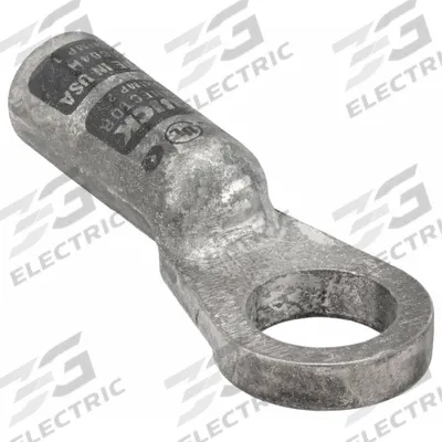 FUSION Lug Starter/Ground: Heavy Wall Lug, Lug, Tin Plated Copper, 4 ga, Gray - Heavy Wall Lugs