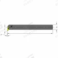 ULTRA-DEX USA Indexable Boring Bar: S16S MVUNR3 (MPN 957-000-396). Key specifications — attr257292: S16S MVUNR3.