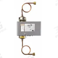 Mechanical Lube Oil Pressure Control: 8 psi to 70 psi, 120 sec Delay, Alarm Circuit Included (MPN P28AA-17C). Key specifications — Refrigerant Type: Non-Corrosive; Brand: JOHNSON CONTROLS; Input Voltage: 120V AC; For Compressor Brand: Ranco; Product Type: Mechanical Lube Oil Pressure Control; Alarm Circuit Included: Yes.