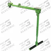 3M Pole Hoist System: 6 ft to 10 ft Ht, 6 ft to 10 ft Arm, 450 lb Wt Capacity, 10 ft H, Steel, Green (MPN 8530253). Key specifications — Brand: 3M; Includes SRL: No; Material: Steel; Entry Orientation: Horizontal; Confined Space Component: Pole Hoist System; For Use With: Pole Hoist System; Includes Winch: No.
