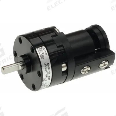 SMC Rotary Air Actuator: Single Vane Actuator, 90° Rotation Angle, 1.4 in-lb Output Torque - Vane-Style Rotary Actuators