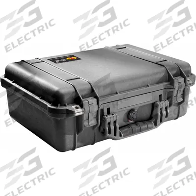 PELICAN Protector Case: 18 1/2 in L x 14 1/16 in W x 6 15/16 in D, Polypropylene - Medical Hard Sided Cases