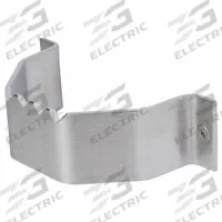 ROCKWOOD Door Pull: 6 in Wd, 3 in Ht, Stainless Steel (MPN FP1230 X 32DMS). Key specifications — Color: Gray; Material: Stainless Steel; Operation Type: Foot Pull; Properties: Wear-Resistant; Brand: ROCKWOOD.