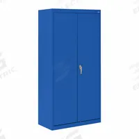 SANDUSKY Shelf Cabinet: 36 in x 24 in x 72 in, 1 Adj Shelf, Swing Handle & Three-Point Locking, Blue. Key specifications — attr66548: SANDUSKY; attr88067: Frame; attr88068: Blue; attr88069: Unassembled.