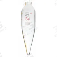 LK INDUSTRIES Centrifuge Tube: 100 mL, Centrifuge Tube, 18 mm Body Dia, 152.4 mm Overall Ht, Rubber (MPN S12DTHD). Key specifications — Graduated: Yes; Includes Closure: Yes; Body Color: Colorless; Brand: LK INDUSTRIES; Bottom Shape: Conical.