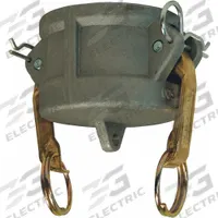 Dust Cap: 5 in Coupling Size, 75 psi Max. Working Pressure @ 70 F, 3 27/32 in Overall Lg, Nitrile (MPN G500-DC-AL). Key specifications — Gasket Material: Nitrile; Brand: DIXON VALVE & COUPLING.