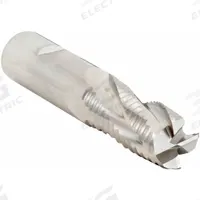CLEVELAND Roughing End Mill: Cobalt, 4 Flute, Coarse Pitch, 1/2" Mill Dia, 1/2" LOC, 2-1/2" OAL (MPN C31180)