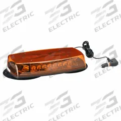 ECCO Mini Light Bar: Mini Light Bar Vehicle Light Bar Size, LED, SAE J845 Class 1, Mini Light Bar (MPN 5597A-VM). Key specifications — Electrical Connection: Plug; Series: 5597 Reflex Series; Brand: ECCO; Number of Flash Patterns: 18; Mount Type: Suction; Light SAE Class Rating: SAE Class 1.