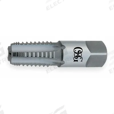 OSG Pipe and Conduit Thread Tap: 1/4"-18 NPT/ANPT, 5 Flute, Interrupted Thread (MPN 1315308) - Interrupted-Thread Pipe Taps