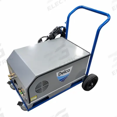 DELCO Electric Pressure Washer: Cart, 230 V – Three-Phase, 3,000 psi, 5 gpm - Cold Water Pressure Washers