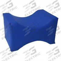 C-MATT Bed Wedge: Blue, 10 1/4 in Overall Lg, 6 1/8 in Overall Wd, 7.9 in Overall Ht, Foam (MPN H12643)