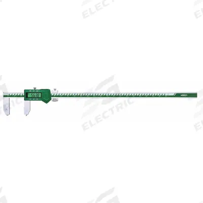 INSIZE RTJ Ring Groove Digital Caliper: 24 in to 24 in /10 mm to 600 mm, Cabled - Digital Calipers for Inside Groove & RTJ Groove Diameters