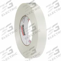 GRAINGER Strapping Tape: 7.8 mil Tape Thick, 1 in x 60 yd, White, 36 PK (MPN 852GX9). Key specifications — Tape Series: HD; Brand: GRAINGER.