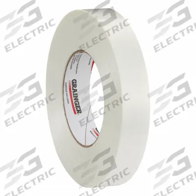 GRAINGER Strapping Tape: 7.8 mil Tape Thick, 1 in x 60 yd, White, 36 PK - Heavy-Duty Strapping Tape