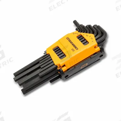 GEARWRENCH Hex Key Set: 16 or More Pieces, L, Metric and SAE, Long, 26 Pieces - L-Shaped Hex Key Sets