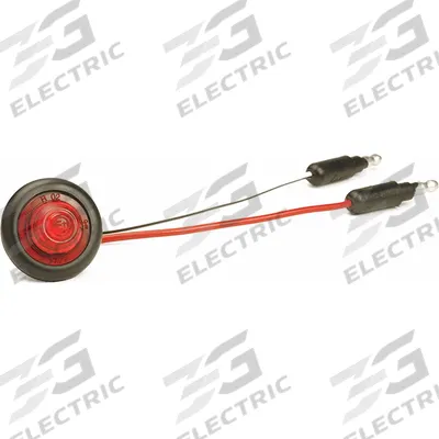 GROTE MicroNova DOT Clearance Marker Light: Clearance Light, LED, Round, Surface Mount - Clearance Lights