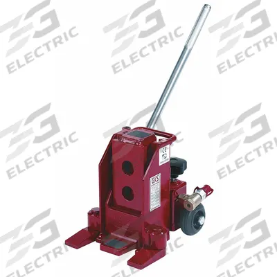 GKS-PERFEKT Hydraulic Toe Jack: Steel, Air/Hydraulic, 5 ton Load Capacity - Low-Clearance Toe Jacks