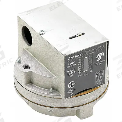 Antunes Controls Pressure Switch: Mfr Part # 803112502 - Replacement HVACR Controls, Switches & Thermostats