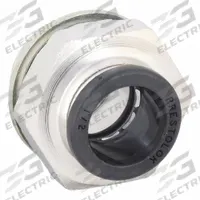 PARKER Push-Fit Fitting: 1/2 in OD x 1/2 in Pipe Size, Push-to-Connect x MBSPP, Brass, Silver (MPN 68PLP-8-8G). Key specifications — Brand: PARKER.