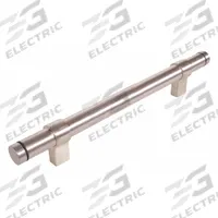 TRIMCO Pull Handle: 1.25 in Wd, 30 in Ht, Aluminum (MPN AP314E-30S-4-AB.710). Key specifications — Color: Silver; Material: Copper; Brand: TRIMCO.