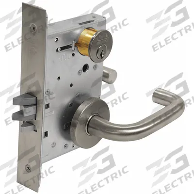 CORBIN RUSSWIN Door Lockset: Classroom Security Lever Locksets, Stainless Steel