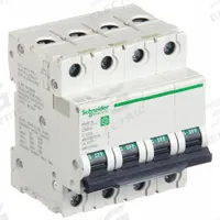 SCHNEIDER ELECTRIC IEC Supplementary Protector: 32 A Amps, 14kA at 240V AC, Screw Clamp, C (MPN M9F22432). Key specifications — Series: C60SP; DC Voltage Rating: Not Rated; Max. AIR Rating: 14kA at 240V AC; Terminal Connection: Screw Clamp; Brand: SCHNEIDER.