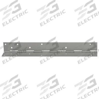 DORMAKABA Piano Hinge: Stainless Steel, 7 ft Leaf Ht, 1 3/4 in Leaf Wd - Full Mortise-Mount Piano Hinges