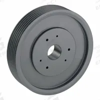 APPROVED VENDOR V-Belt Pulley: 5V2120, 6 Groove, 21.2 in OD, Bushed Bore, F, For 5V/5VX Belt Section (MPN 65V2120F). Key specifications — Pulley Industry Number: 5V2120; Pitch Diameter: 21.2 in (5V); For Belt Section (broad, with similar types): 5V or 5VX.