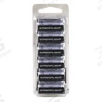 STREAMLIGHT Battery: CR123A Battery Size, Lithium, 1,400 mAh Capacity, 3V DC, 12 PK (MPN 85177). Key specifications — attr114739: Lithium; attr117152: STREAMLIGHT.
