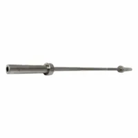 PROMAXIMA Olympic Bar: 45 lb, Chrome, Steel, 2 in Overall Dia (MPN BAROLY2000CW/O). Key specifications — attr988868: Chrome; attr988881: Olympic Bar; attr1203169: Steel.