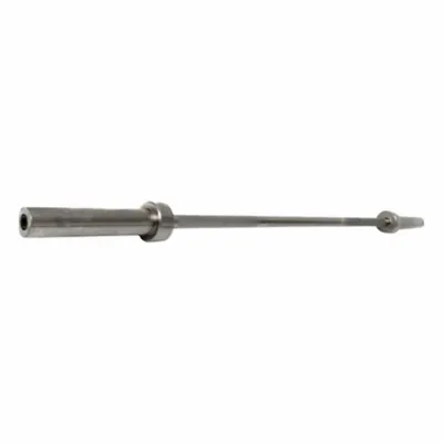 PROMAXIMA Olympic Bar: 45 lb, Chrome, Steel - Bars and Locks
