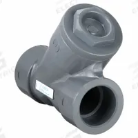 HAYWARD Y Check Valve: Piston, Y-Style Valve Body, 3 in Pipe Size, Socket x Socket, PVC, Female, Std (MPN YC10300S). Key specifications — Brand: HAYWARD.