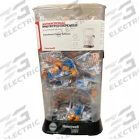 HOWARD LEIGHT BY PIP Earplug Dispenser: Dispenser with Refill, Cylinder, 30 dB NRR, Corded, 400 PK (MPN HL400-FF-30-AM). Key specifications — Earplug Color_Original: Orange; Capacity - Pairs of Earplugs: 400 Pairs; Dispenser Mounting Style - MERCH: Table Top and Wall; Brand: HOWARD LEIGHT BY PIP.