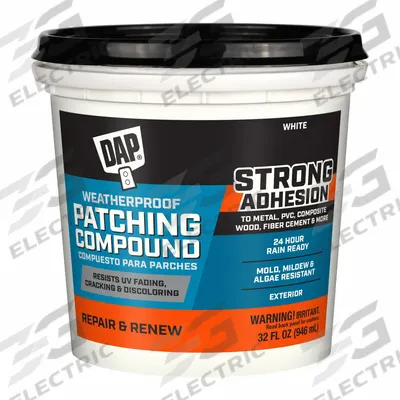 DAP Spackle: Platinum Patch, 32 oz Container Size, Pail - Spackling Paste