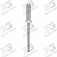Blind Rivet,1 47/85" L,1/8" dia,PK500: Inch, 1 35/64 in Overall Lg, 15/32 in Body Lg, Plain, 500 PK (MPN U34120.012.0045). Key specifications — Brand: APPROVED VENDOR.