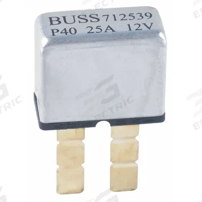 BUSSMANN Automotive Circuit Breaker: UCB, 12V DC, 1 kA at 12V DC - Plug-In Mount Automotive Circuit Breakers