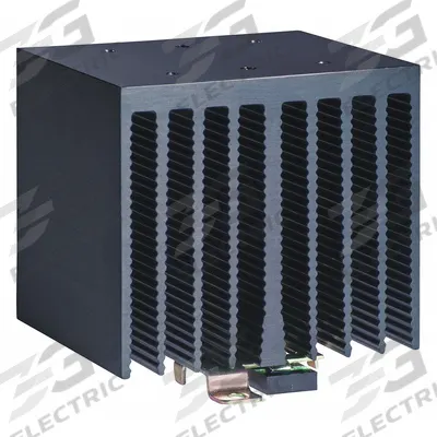 CRYDOM Heat Sink: DIN Rail Heat Sink Mounting, Aluminum - Relay Heat Sinks