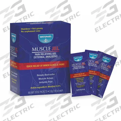 WATERJEL Topical Wound Care: Menthol, 3.5 g Size - Burn Reliever Gels
