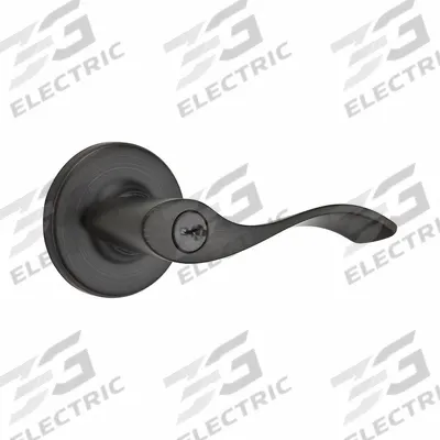 KWIKSET Door Lever Lockset: Office Lever Locksets, Bronze