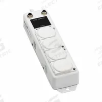 EATON TRIPP LITE Outlet Strip: 4 Outlets, 2 ft Cord Lg, 15 A Current, UL 1363A, White, 5-15P, 5-15R (MPN PS-402-HG-OEMLM). Key specifications — Brand: EATON TRIPP LITE; Mounting Style: Keyhole.