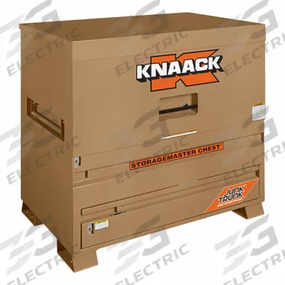 KNAACK Piano-Style Jobsite Box: 48 in W x 30 in D x 49 in H, 36.2 cu ft - Piano-Style Jobsite Boxes