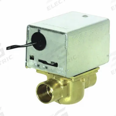 HONEYWELL HOME Motorized Zone Valve: 3.5 Cv Flow Rate, 2-Way, 3/4 in Female Sweat, Spring Return - 2-Way Sweat Connection Zone Valves
