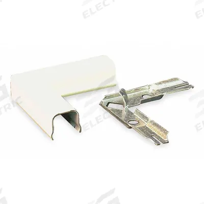 LEGRAND 90 Degrees Flat Elbow: 700, 3/4 in Ht, 3/4 in Raceway Wd, Steel - 90 Degree Elbows for Single-Channel Raceways